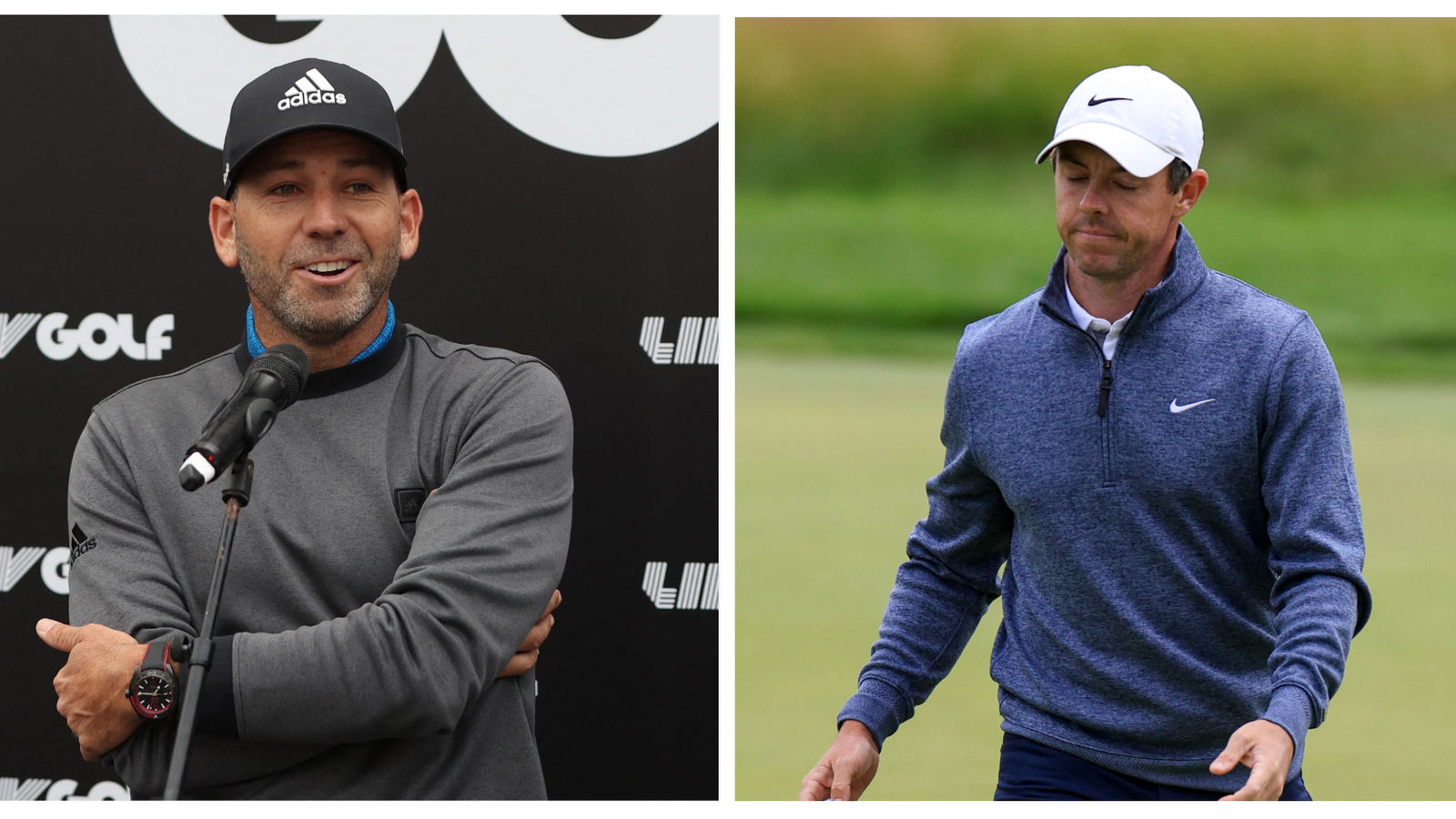 Rory McIlroy to Sergio Garcia on LIV Golf riches: "We don't deserve to be paid"